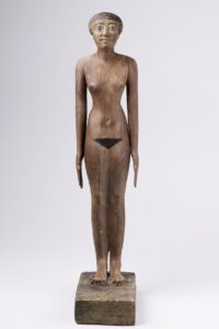Statuette en bois de la prêtresse Anksen, © MAFS, Jean-François Gout